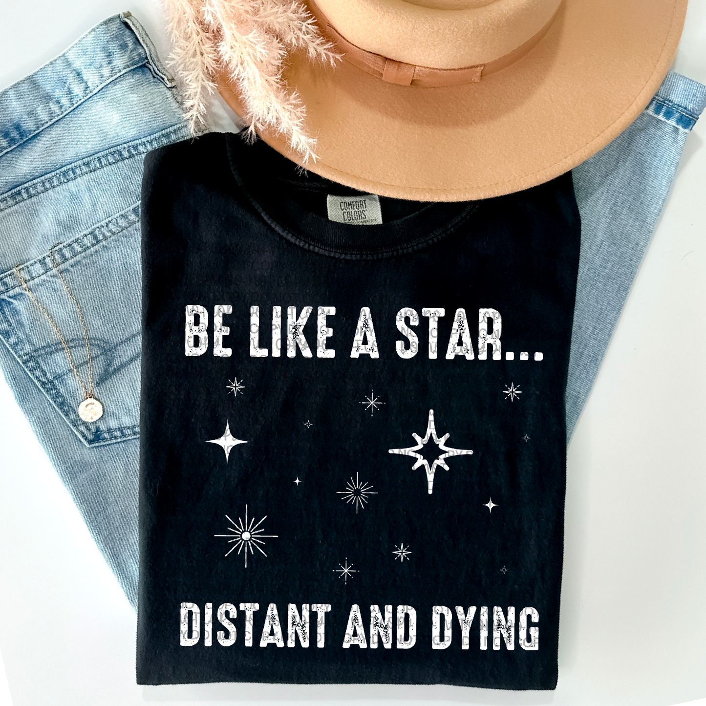 BE LIKE A STAR WHITE PNG  | Digital Download | PNG