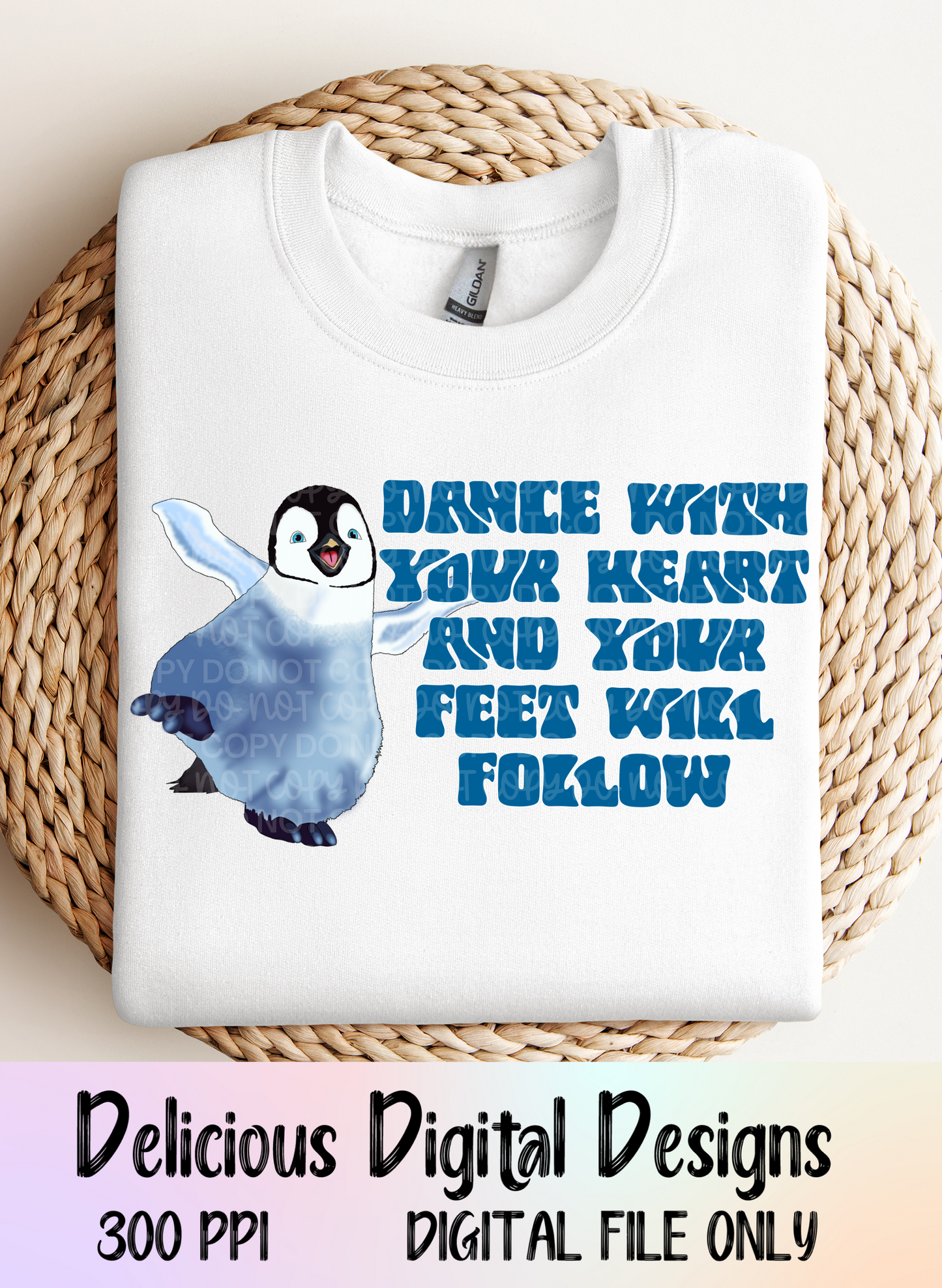 DANCE WITH YOUR HEART PNG | Digital Download | PNG