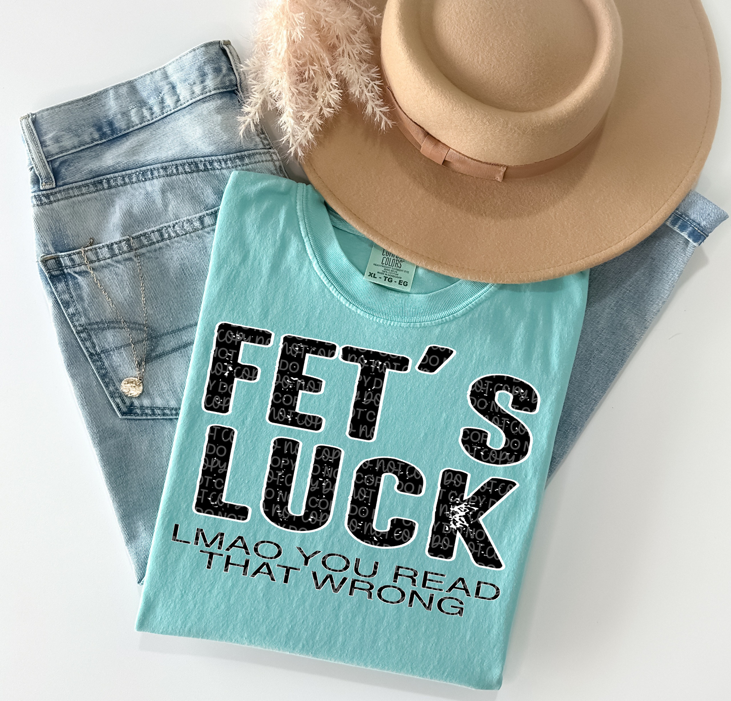 FET’S LUCK PNG | Digital Download | PNG