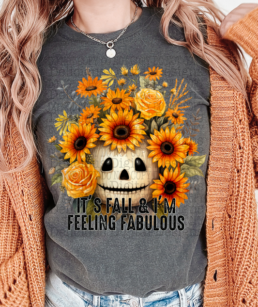 Es otoño y me siento fabuloso | Descarga digital | PNG