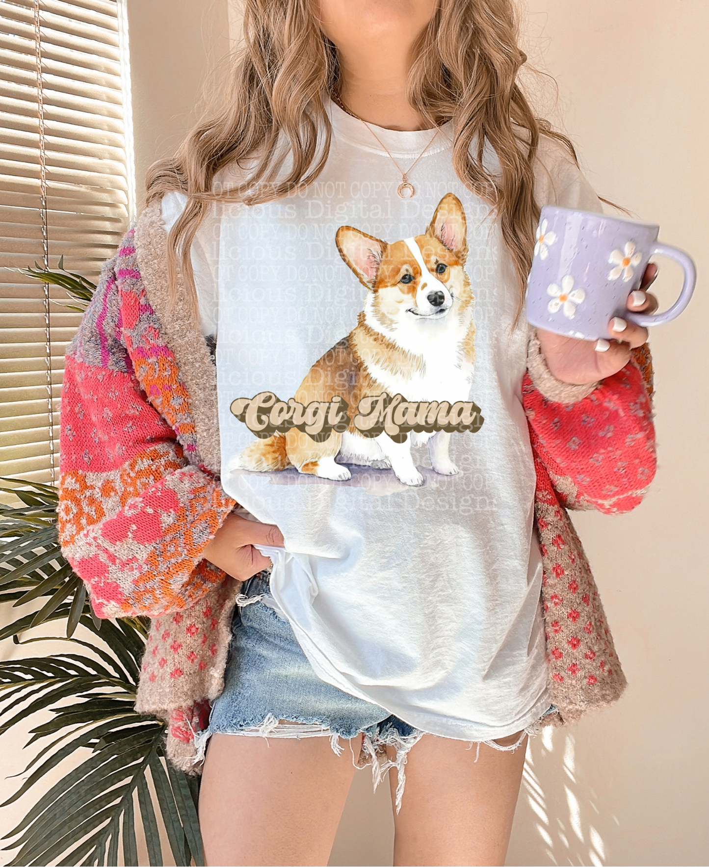 CORGI MAMA | Digital Download | PNG