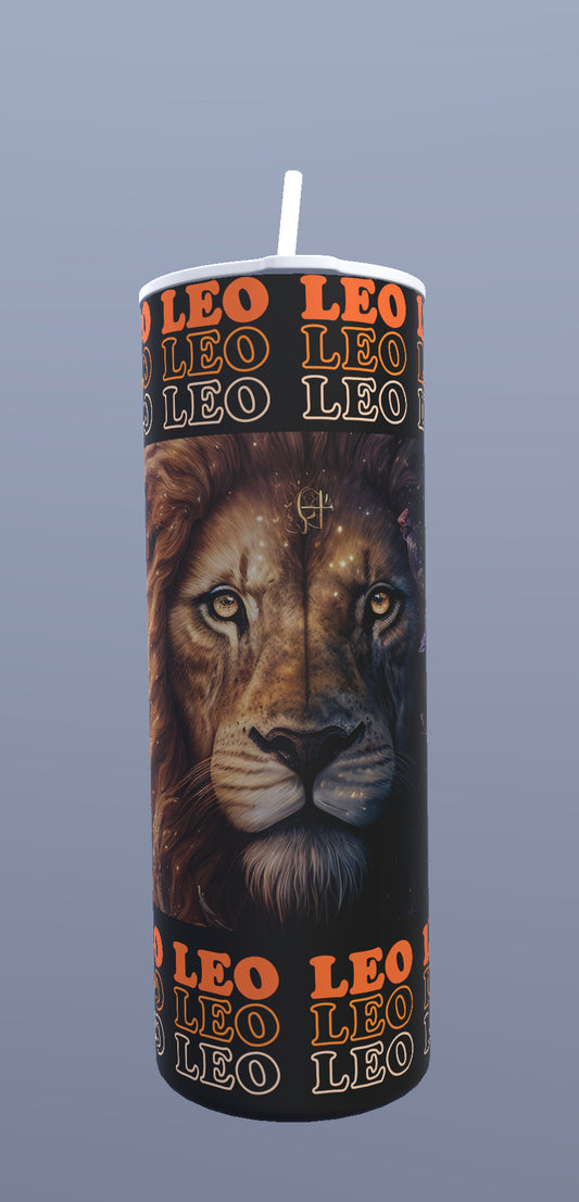 ZODIAC LEO TUMBLER | Digital Download | PNG