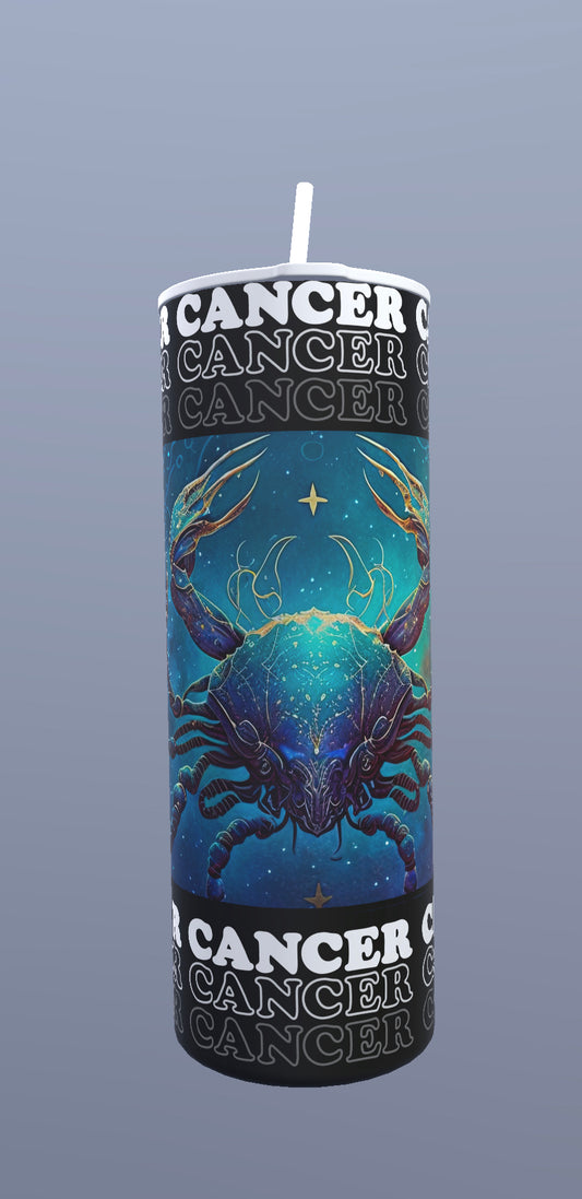 ZODIAC CANCER TUMBLER | Digital Download | PNG