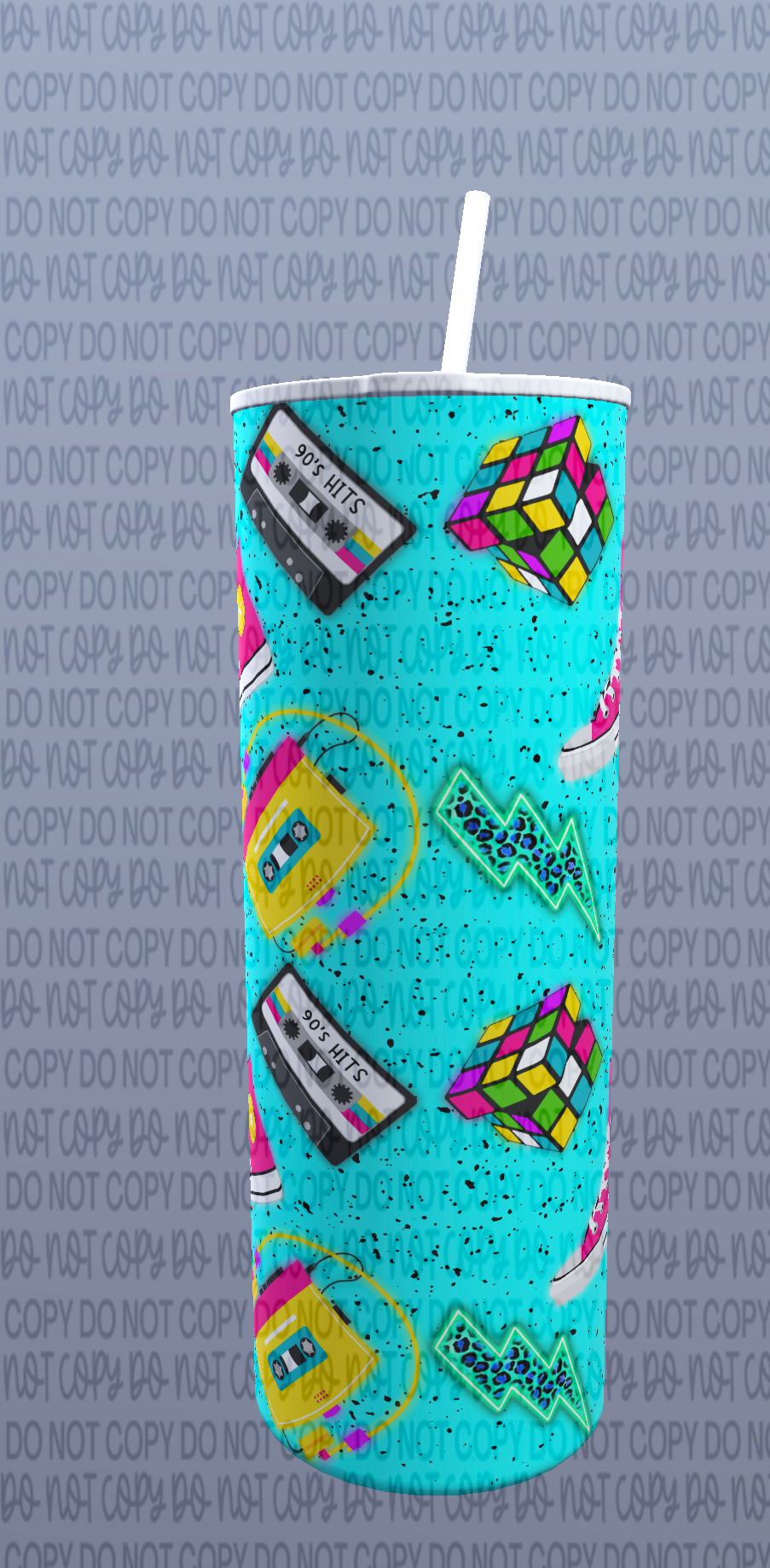 90’s BLAST SEAMLESS TUMBLER | Digital Download | PNG