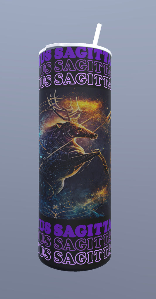 ZODIAC SAGITTARIUS TUMBLER | Digital Download | PNG