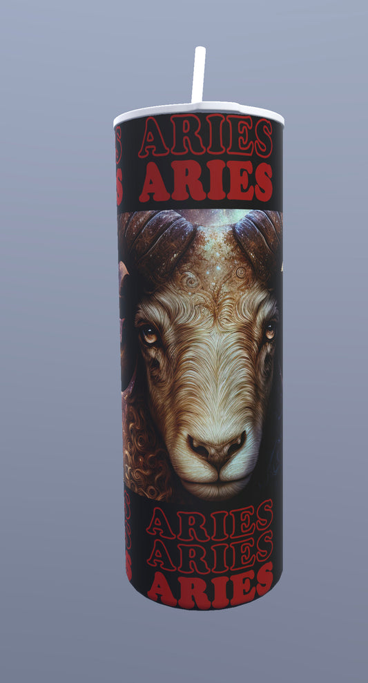 ZODIAC ARIES TUMBLER | Digital Download | PNG