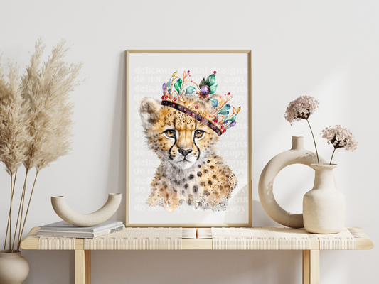 CHEETAH CROWN | Digital Download | PNG