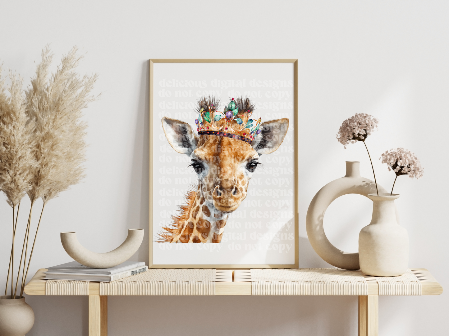 GIRAFFE CROWN | Digital Download | PNG